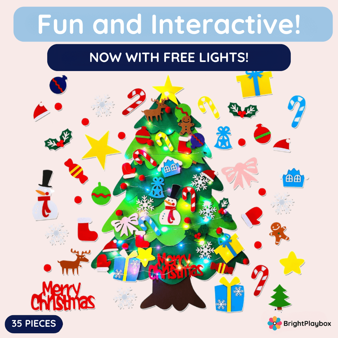 BrightKids™ - Felt Christmas tree