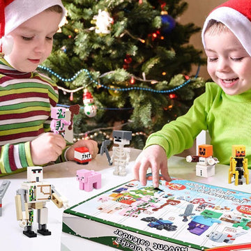 Christmas Advent Calendar 2024 with 29 Figurines