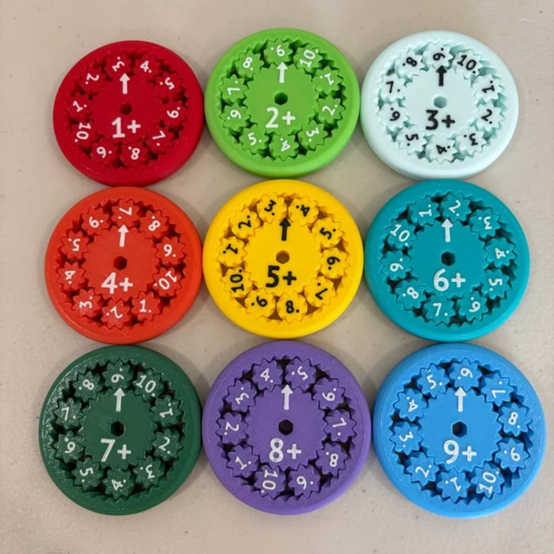 Math Fidget Spinners