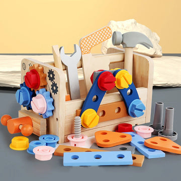 KidBuilder™ – Wooden Tool Kit