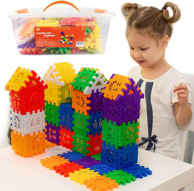 WaffleBricks™ – Creative Building Block Set