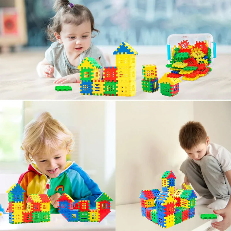 WaffleBricks™ – Creative Building Block Set