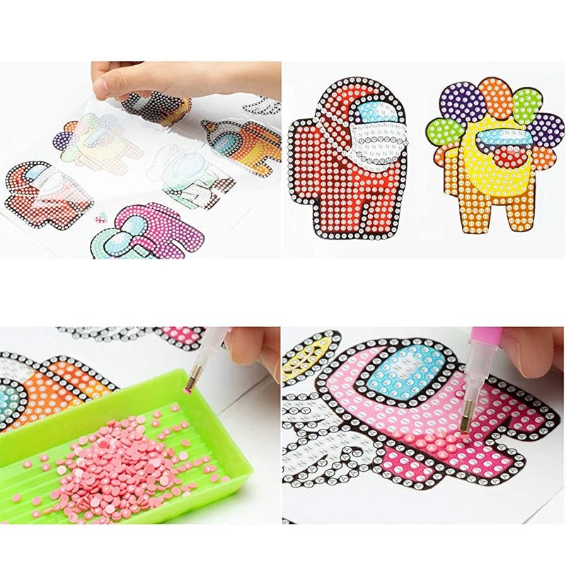 Diamond DIY Sticker™ | A Fun, Creative Craft Piece for Kids