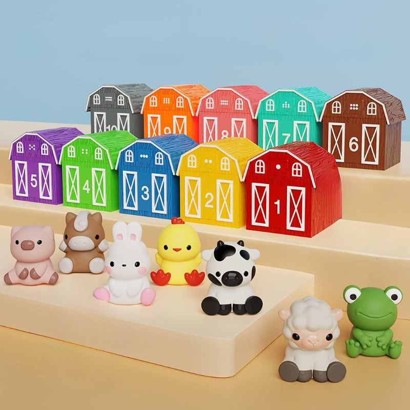 KidFarm - Montessori-inspired Farm Animal Learning Toy