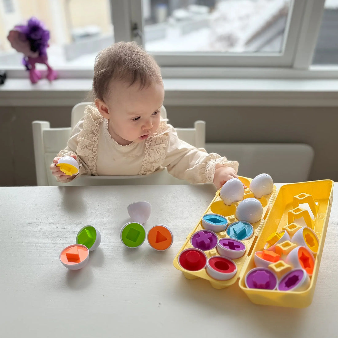 Montessori Geometric Eggs