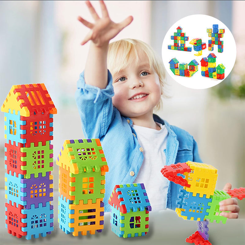 WaffleBricks™ – Creative Building Block Set