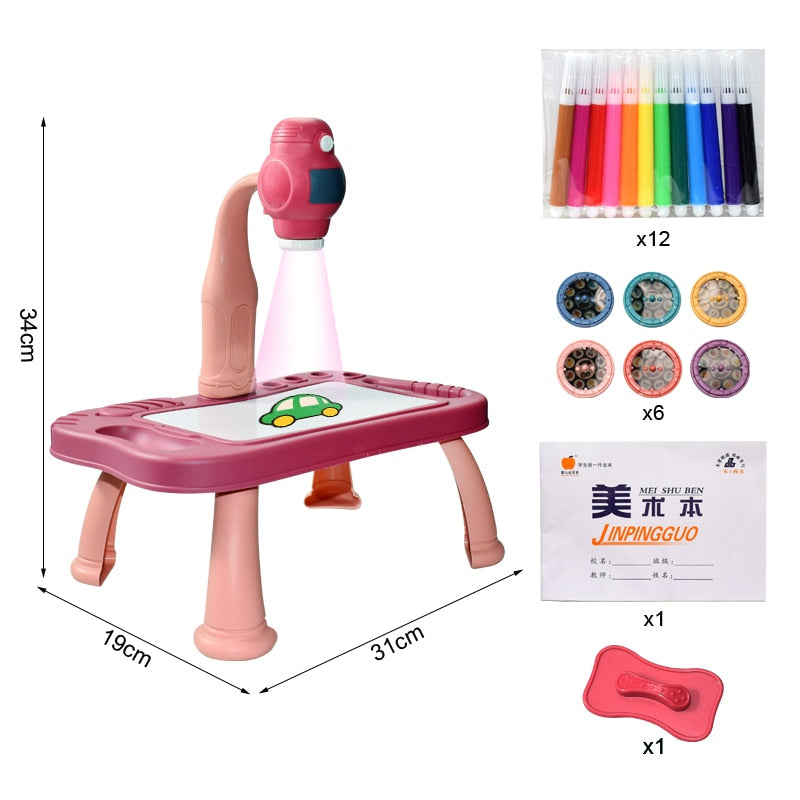 Let's create™ - Drawing fun - Painting projector