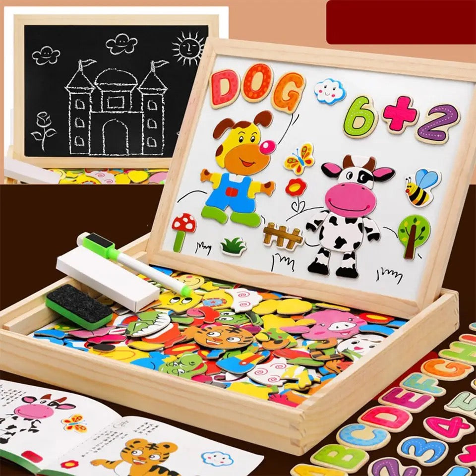 DoodleMaster Duo™ – 2-in-1 Drawing Board