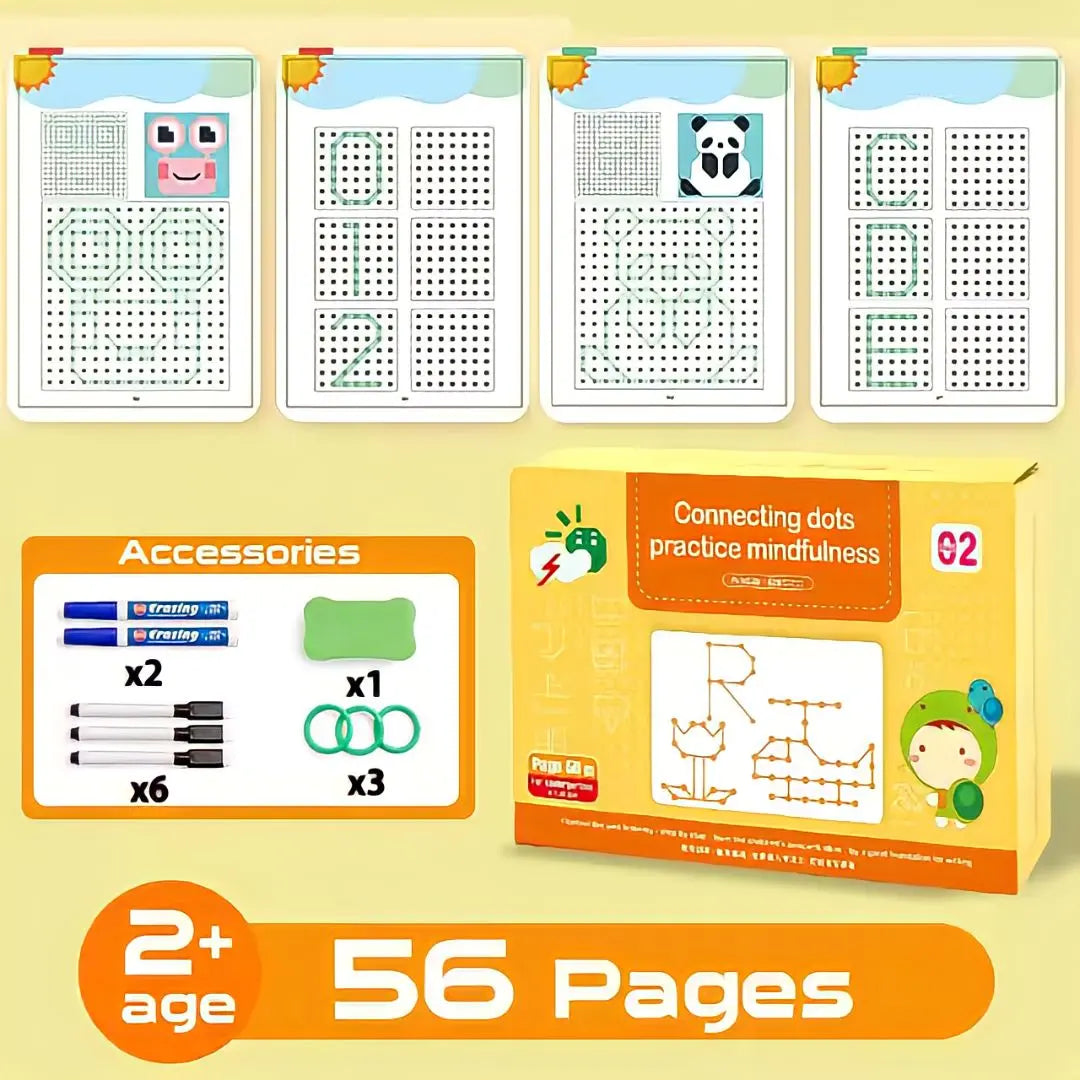 KiddoLearn™ - Reusable Writing Book