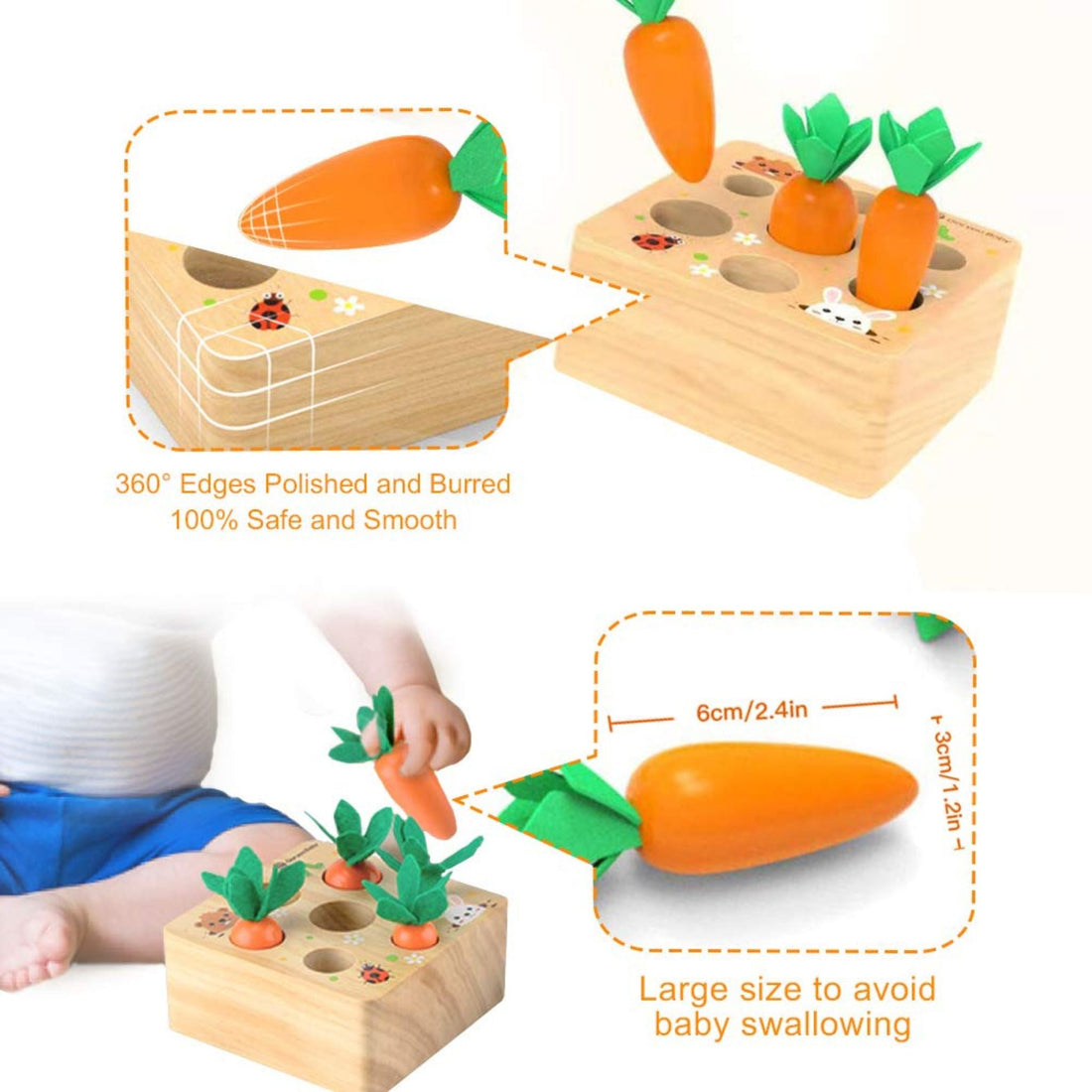 EireKids - Carrot Harvest Playset™