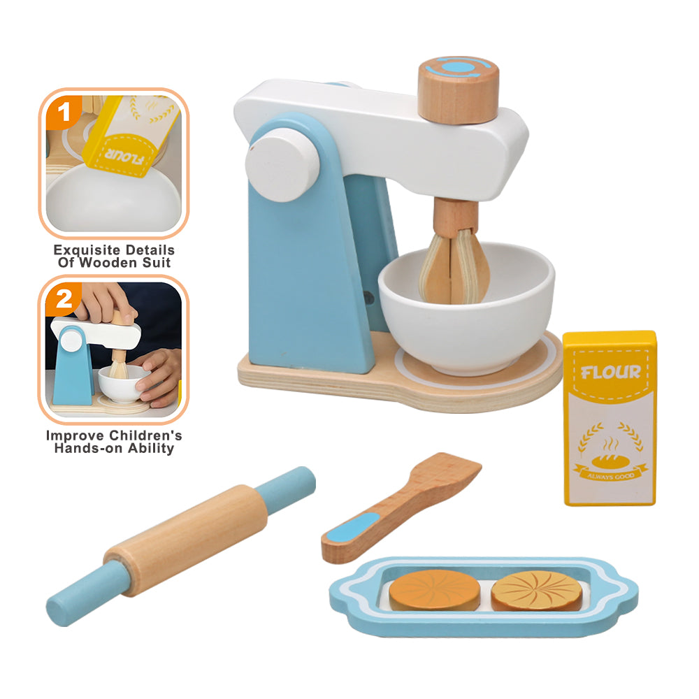 MiniChef Mixer™ – Wooden Kitchen Prep Toy