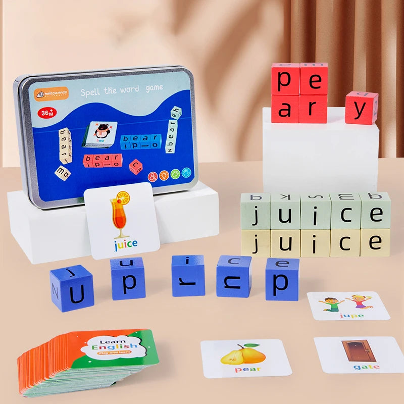 WordWiz™ – Montessori Alphabet Learning Game