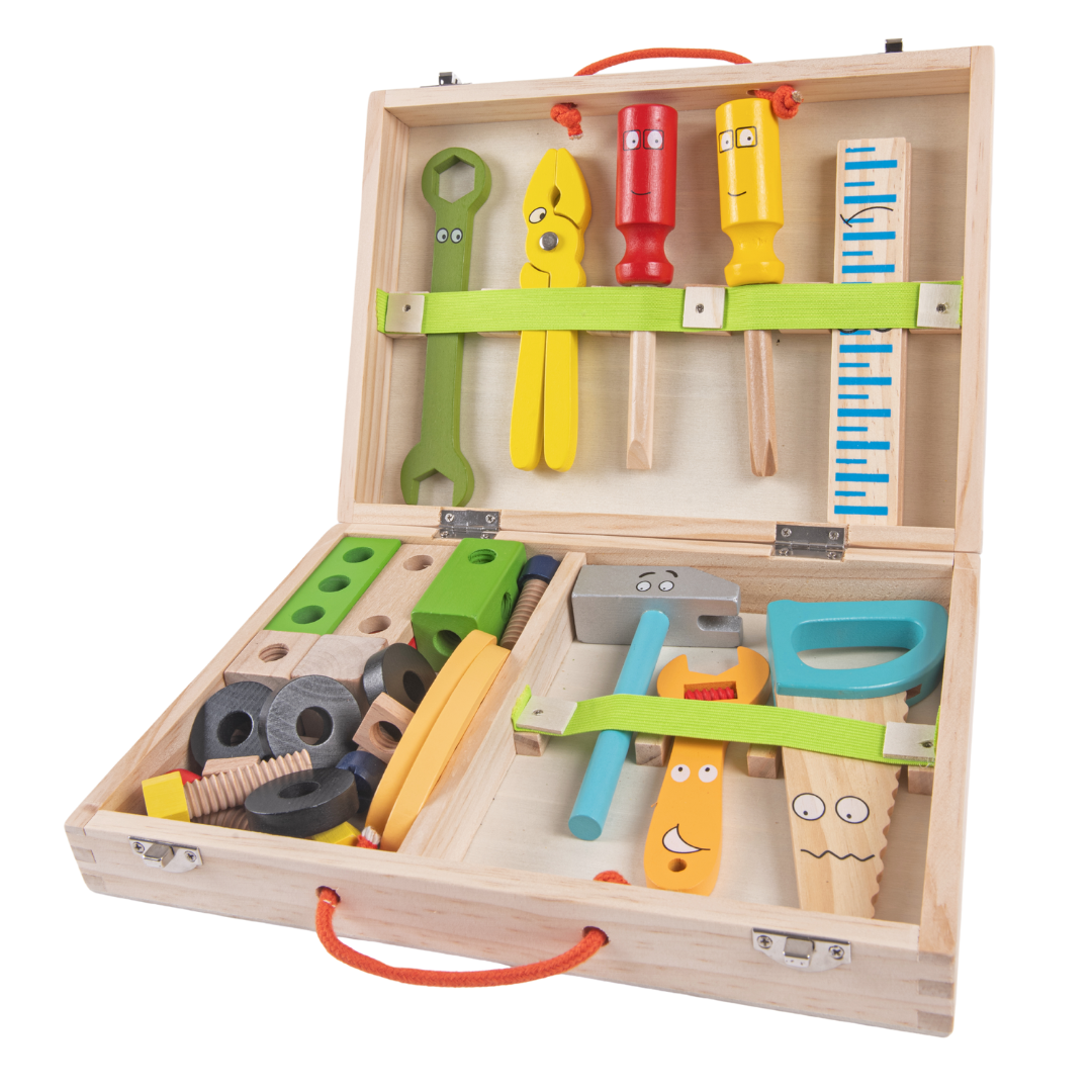 KidBuilder™ – Wooden Tool Kit