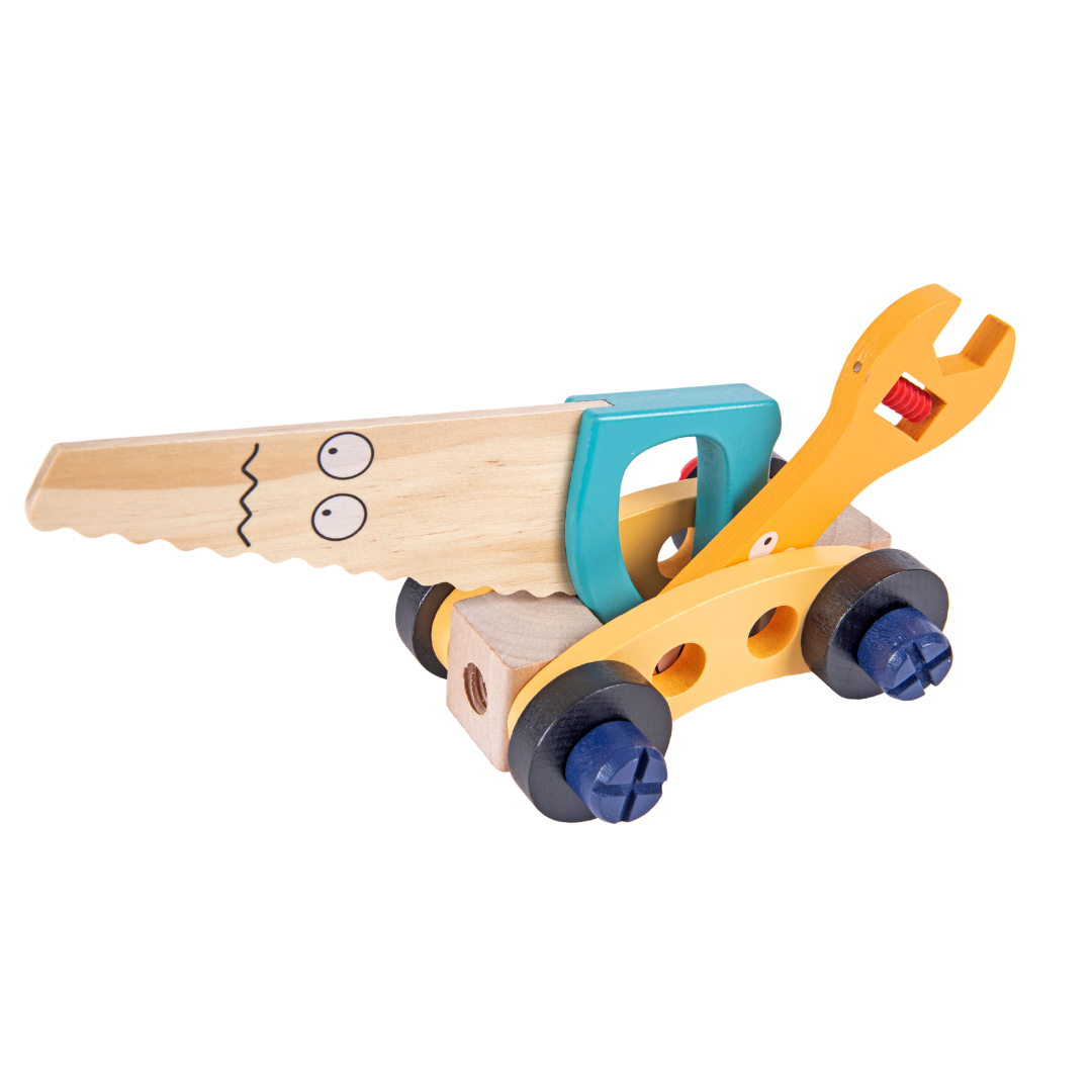 KidBuilder™ – Wooden Tool Kit