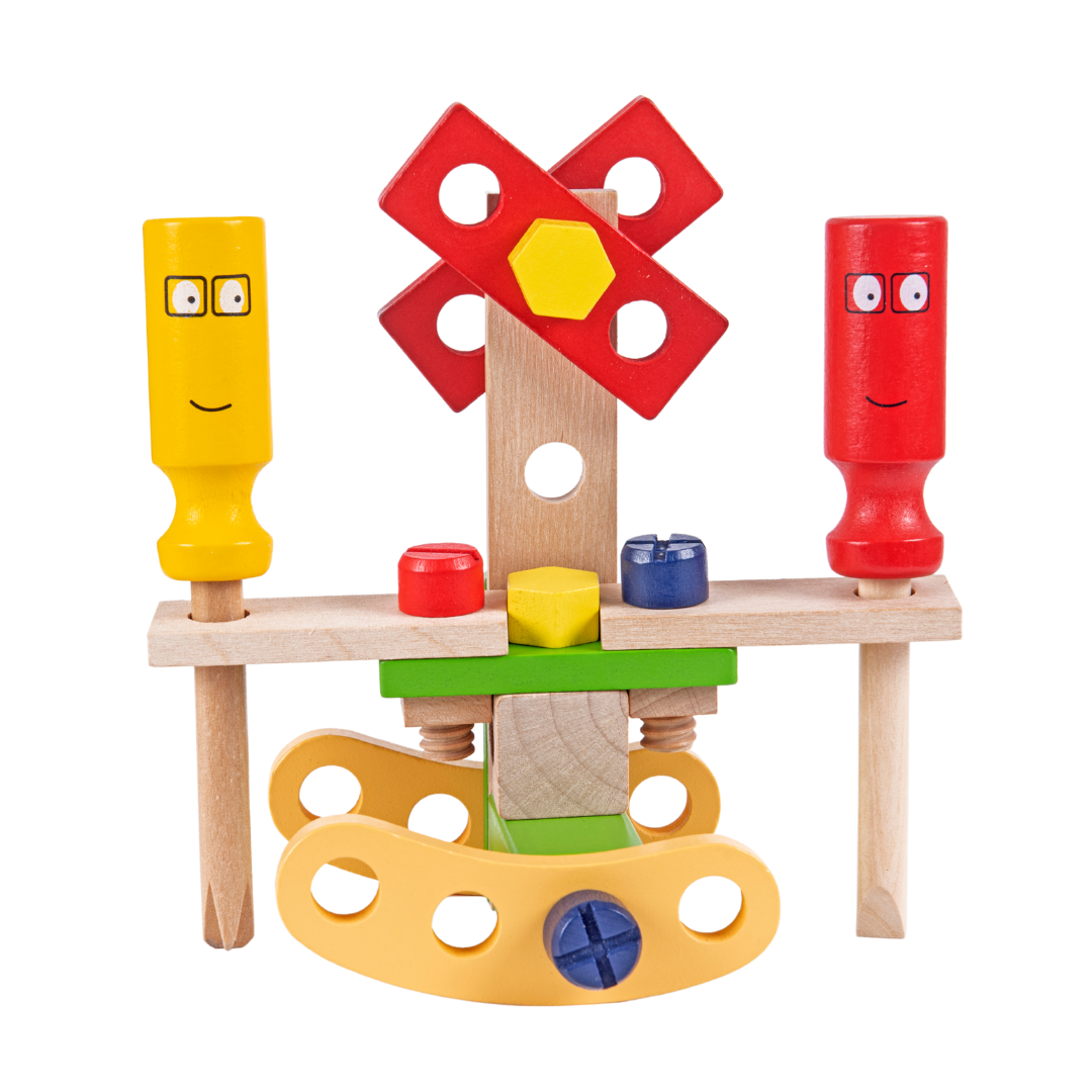 KidBuilder™ – Wooden Tool Kit