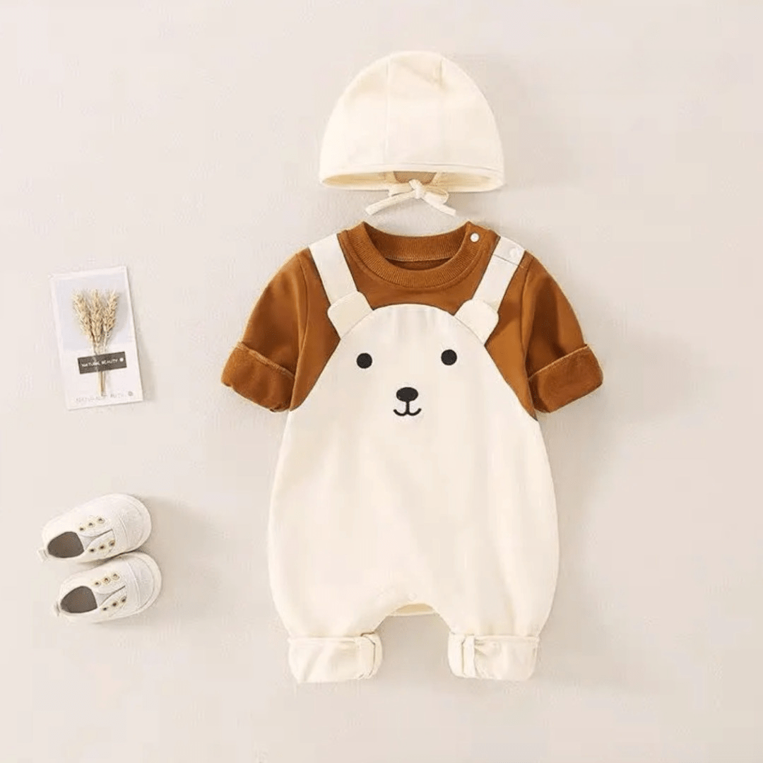 BearHug - Colour Block Romper Set