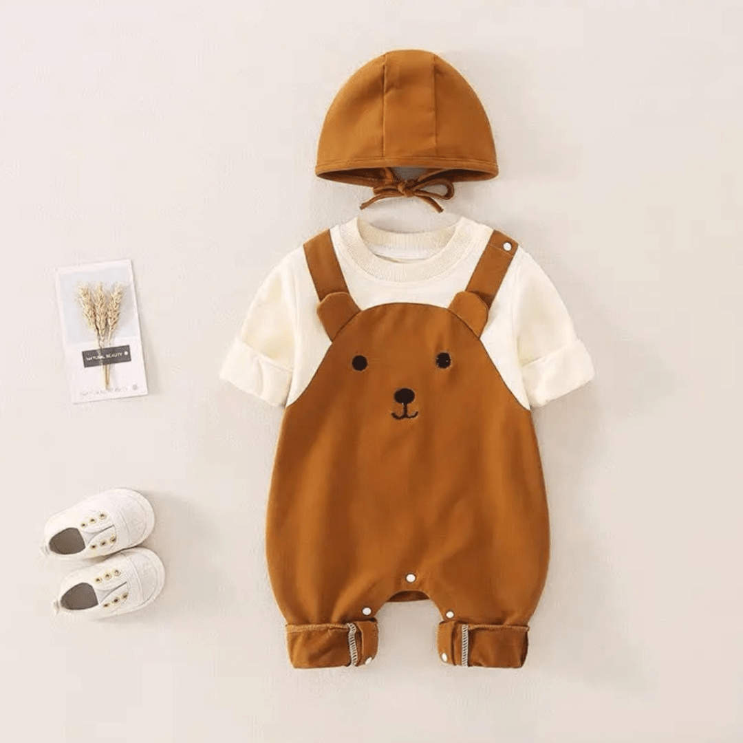 BearHug - Colour Block Romper Set