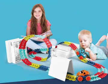 KidsPlay™ - Magnetic Car Toy | Race Track Builder