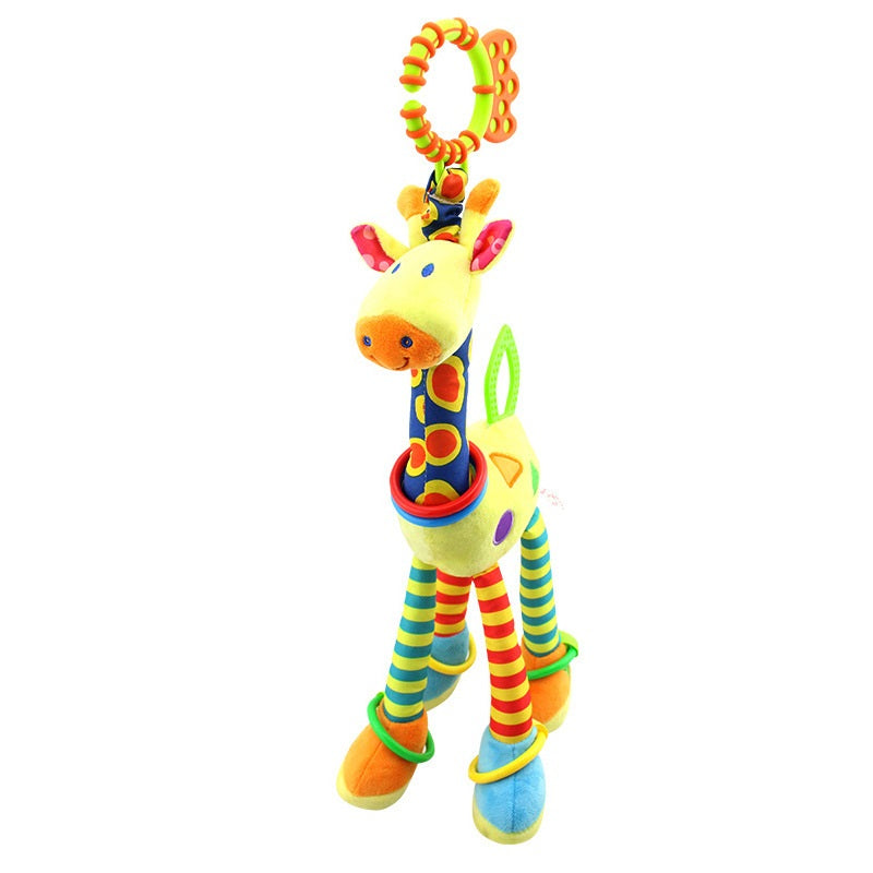 Plush Rattle Giraffe