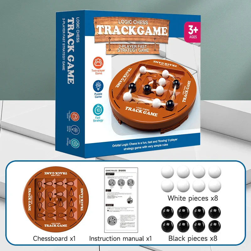 LogicChess™ - Rotating 4-In-A-Row - Smart Battle - Strategic Game