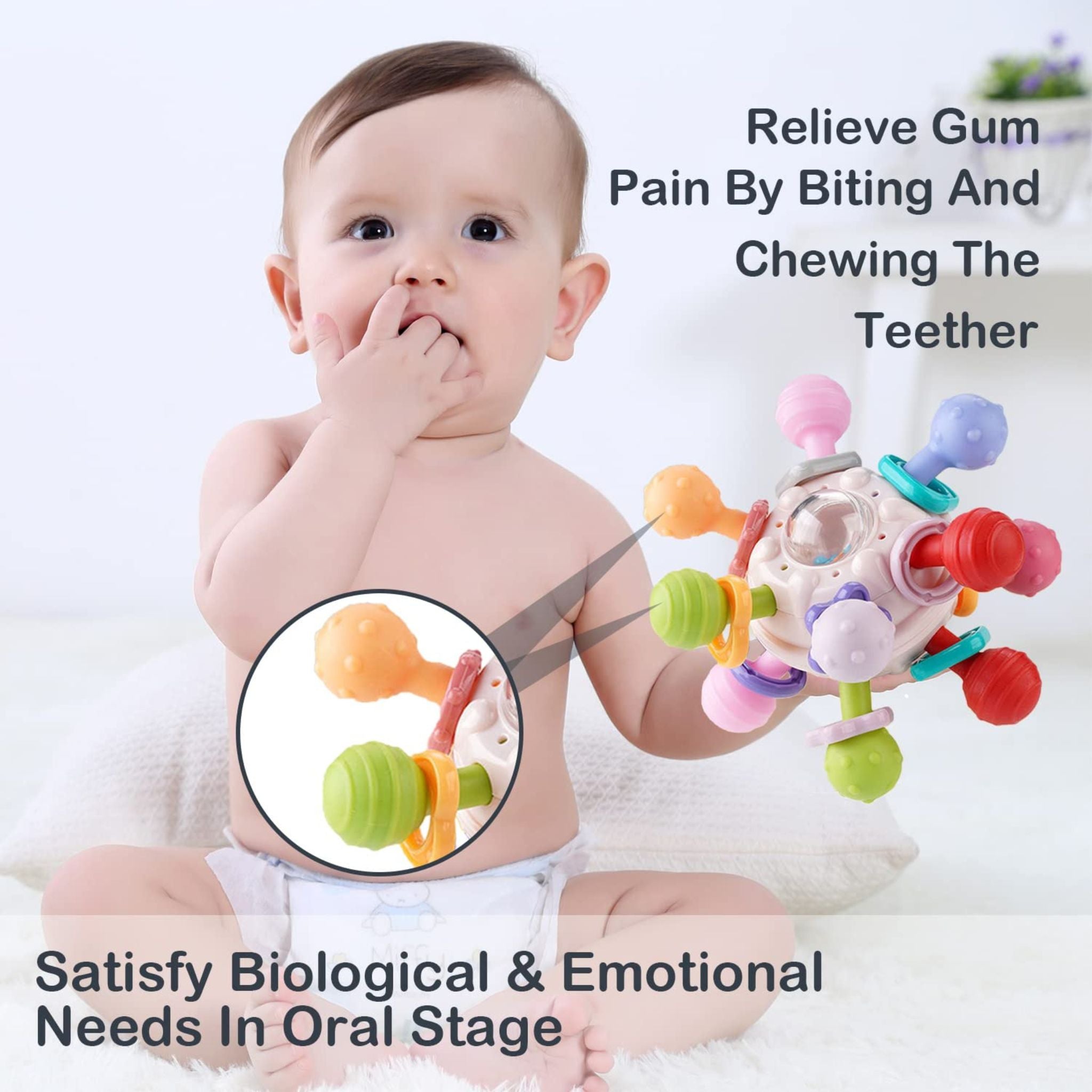 Baby Bliss Teething Ball