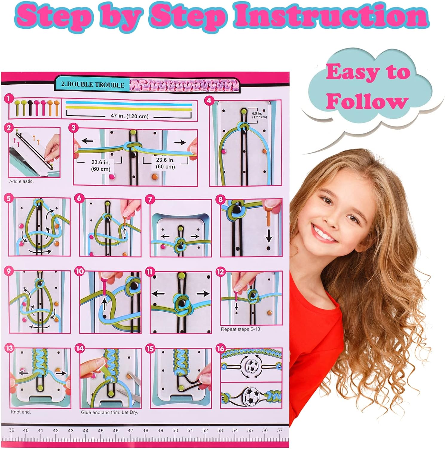 Rope Art® - DIY Braiding Set for Children