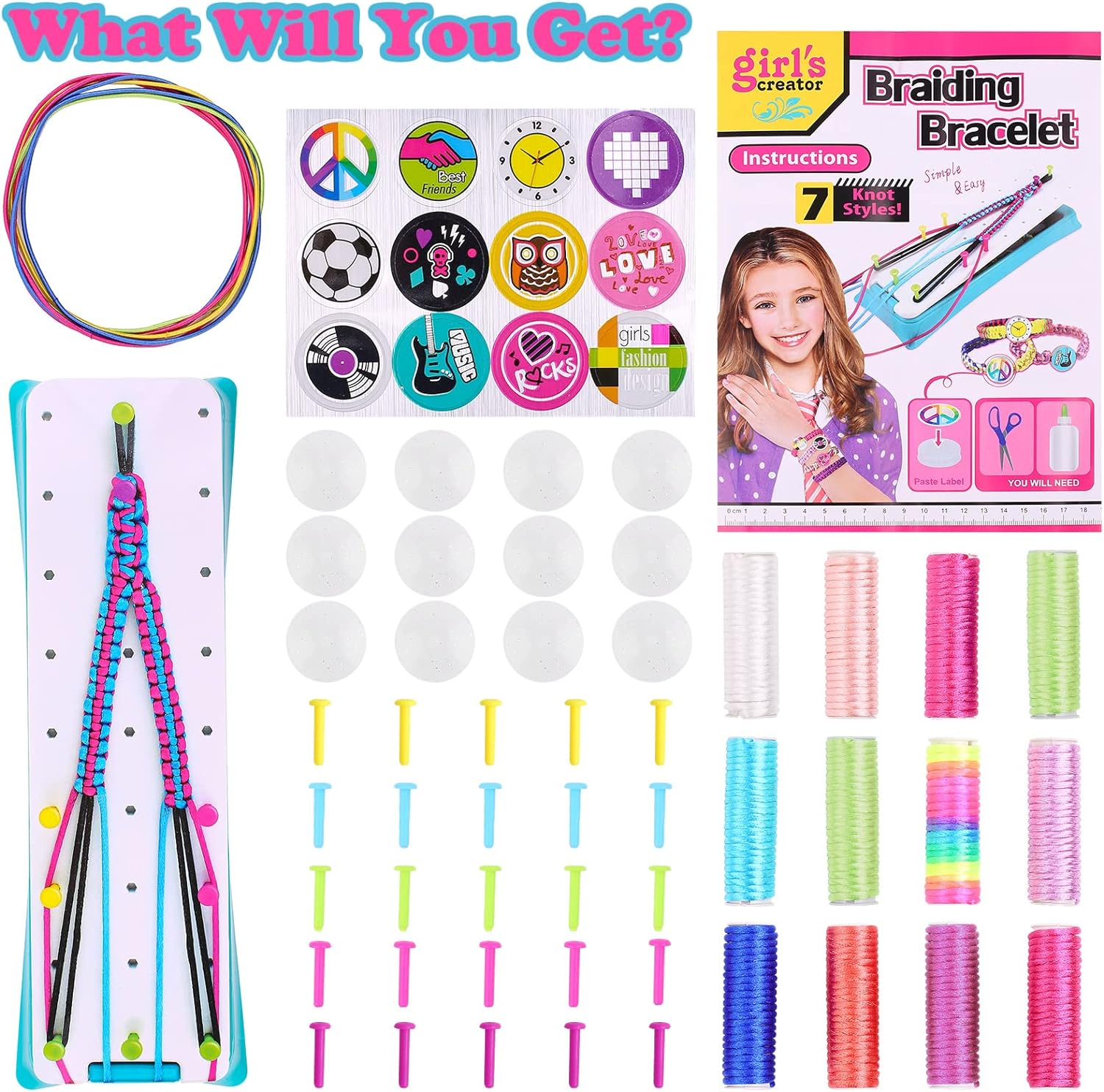 Rope Art® - DIY Braiding Set for Children