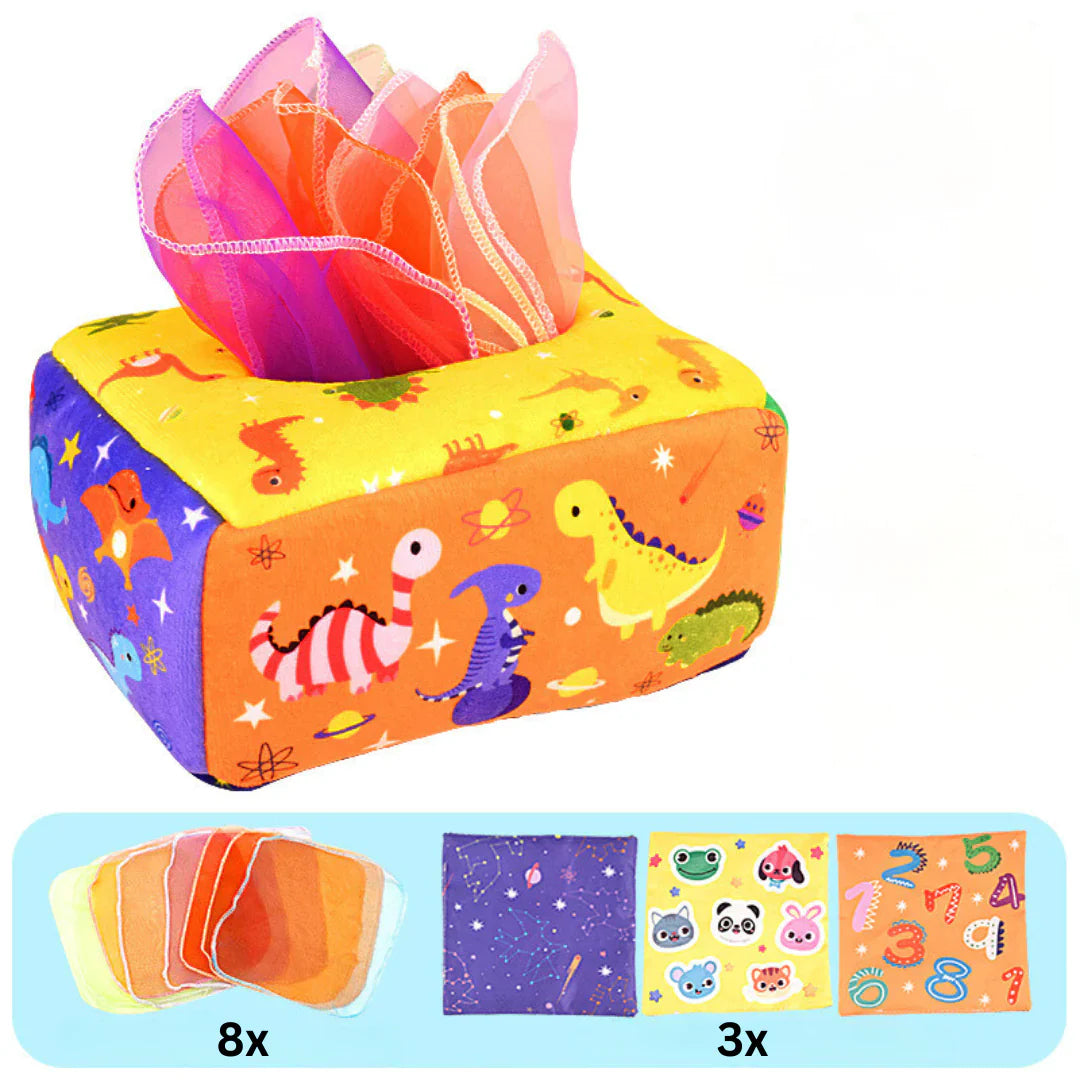 PeekBox™ – Montessori Sensory Tissue Box