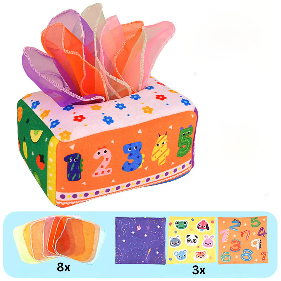 PeekBox™ – Montessori Sensory Tissue Box