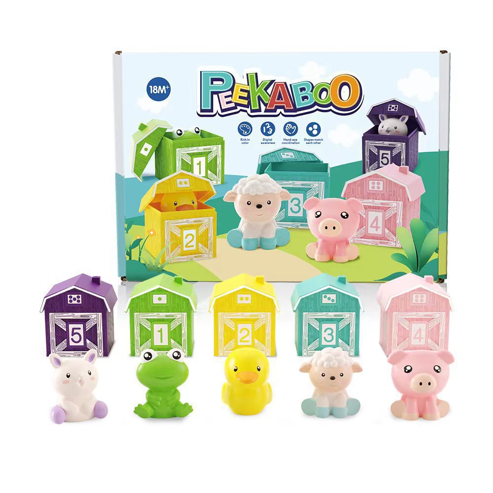 KidFarm - Montessori-inspired Farm Animal Learning Toy